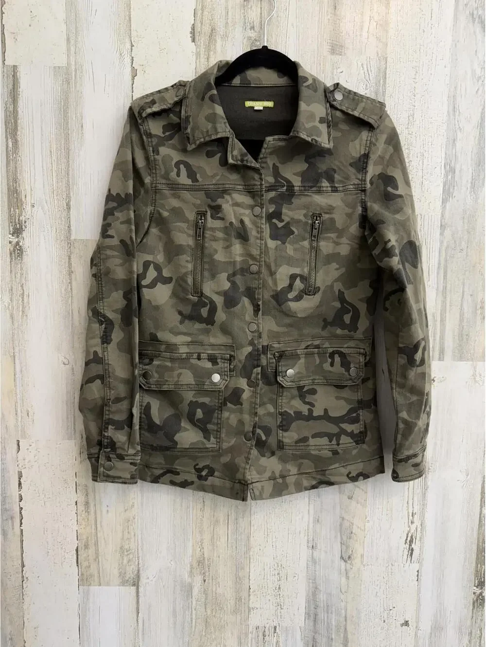 Gianni Bini Women's XS Camouflage Utility Jacket